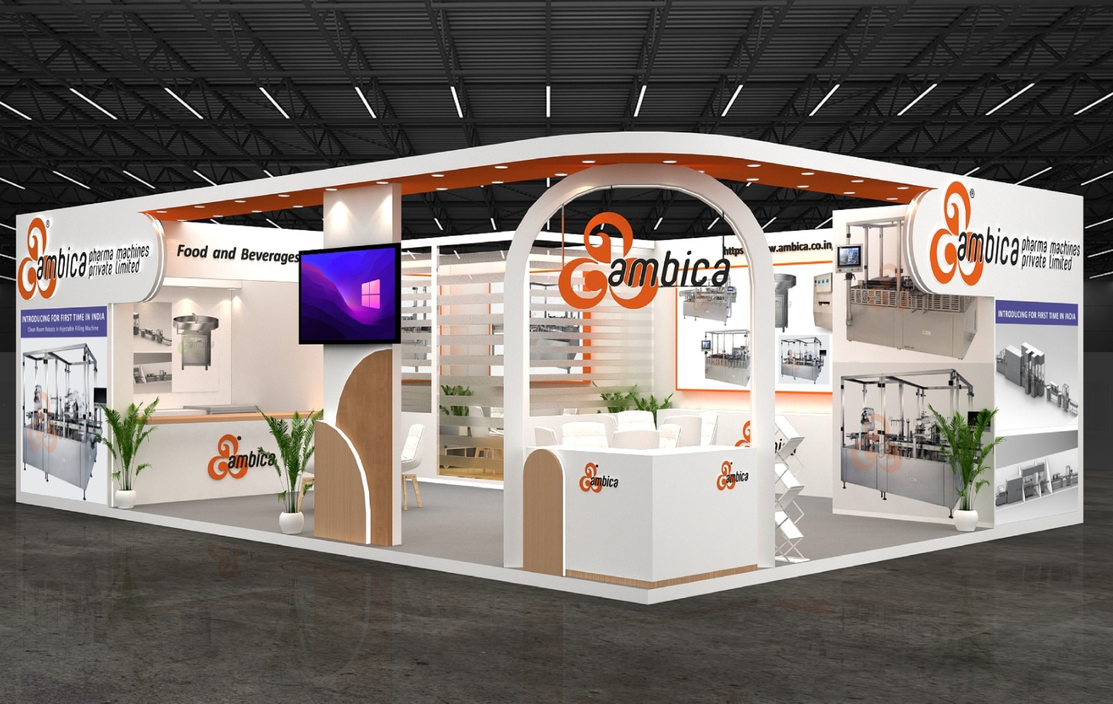 Ambica exhibition stand