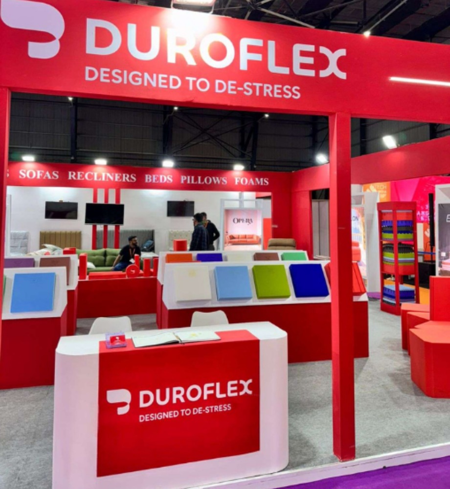 Duroflex Built exhibition stand