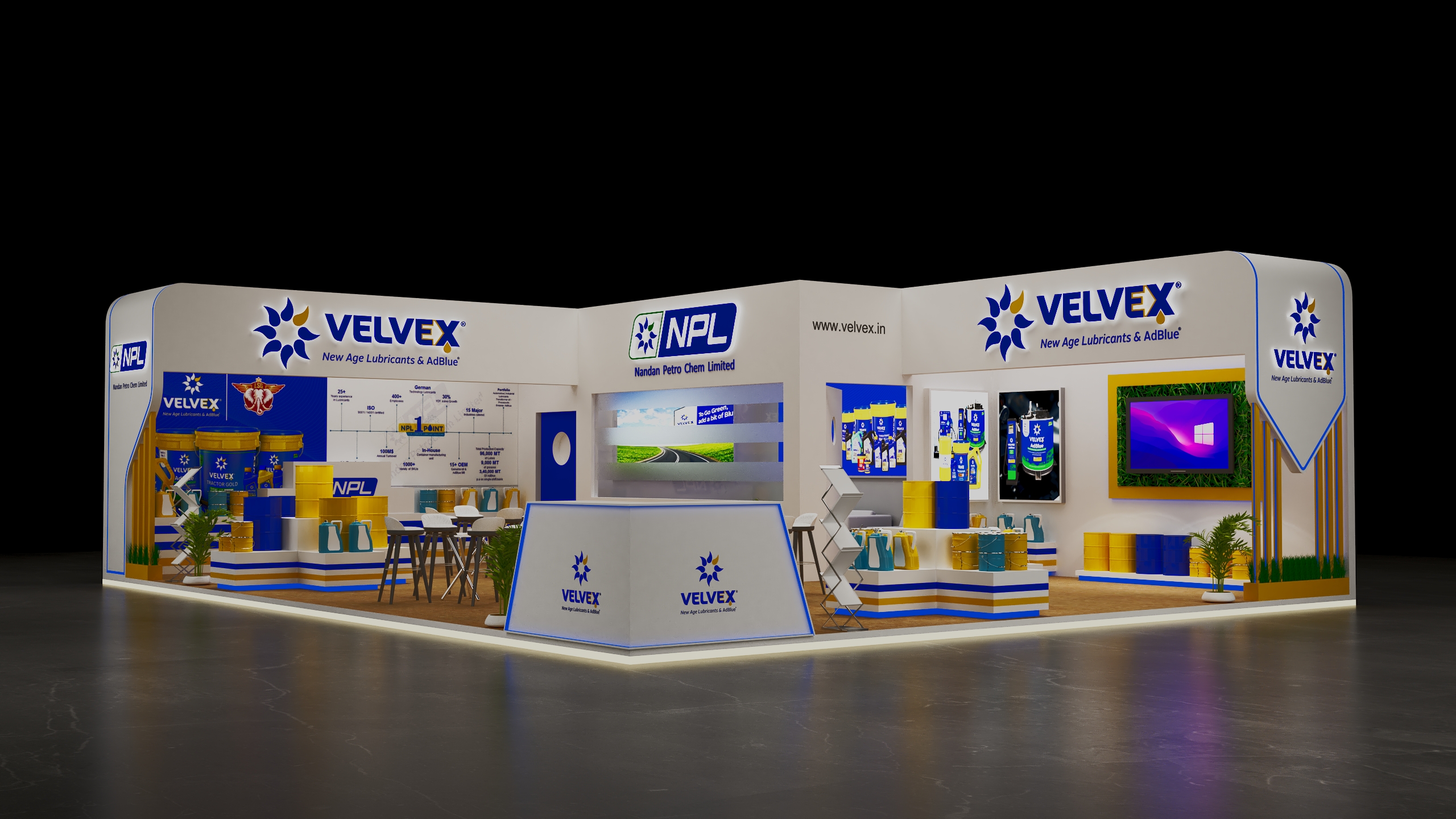 Velvex Exhibition Booth